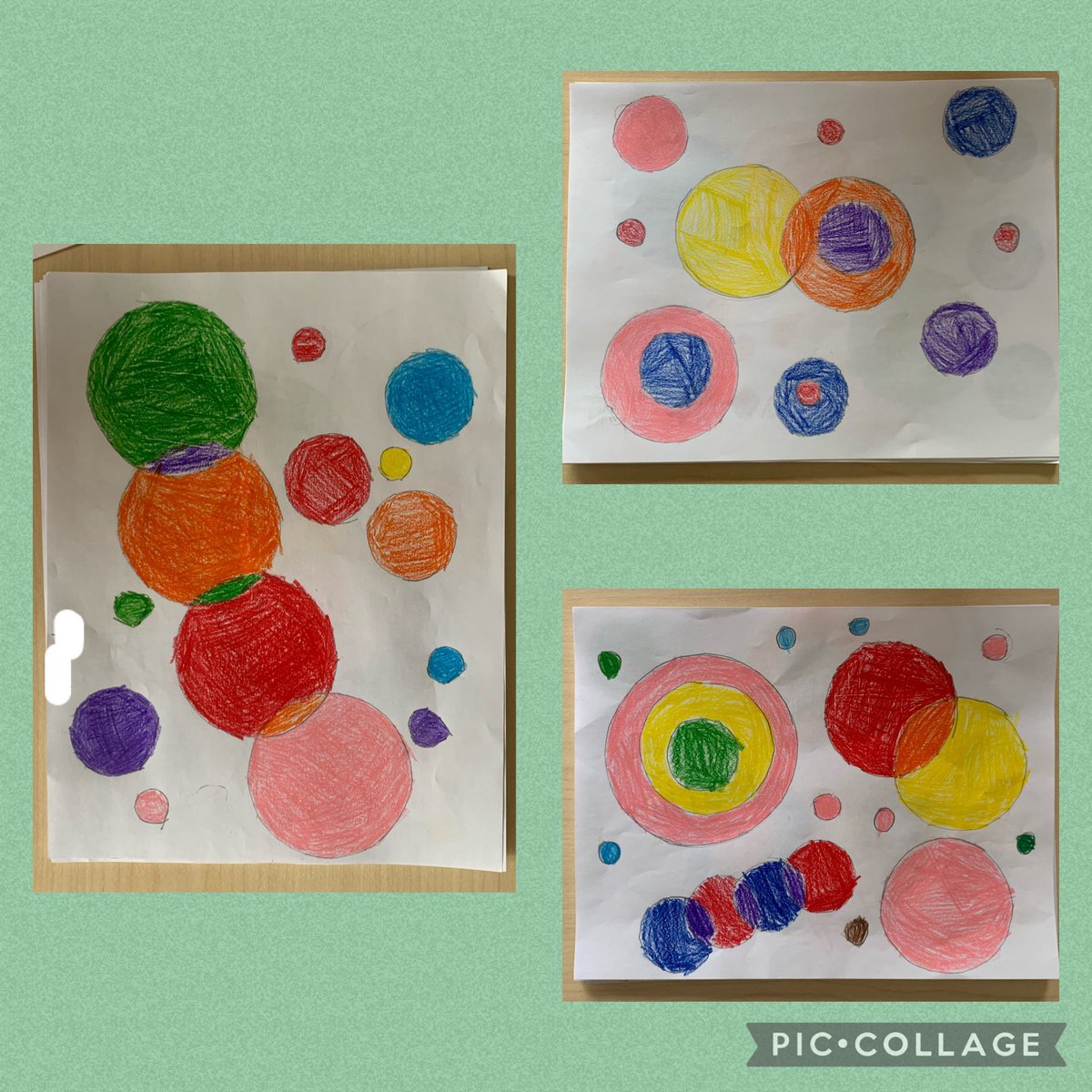 When math and art collide… <a href="/WPS_Wolves/">Worthington PS</a> grade 3s and 4s ended the week by creating place value art! Each circle has a value .. can you guess the numbers we represented? S’s are excited to challenge their classmates next week!