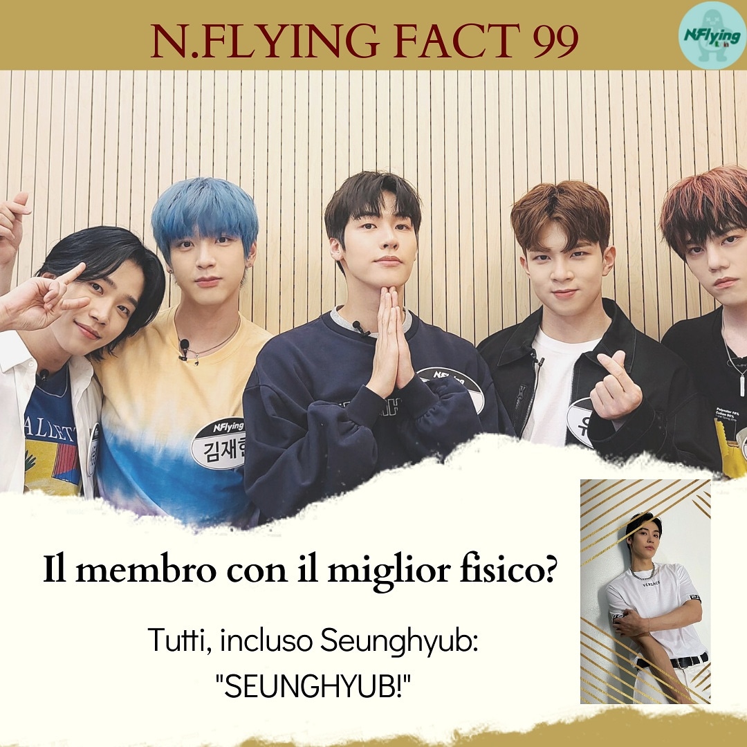 NFlyingItalia's tweet photo. [RUBRICA FACTS]
N.Fia oggi parliamo di "fisico" eheheh 😉
#엔플라잉 #NFlying #NFlyingfacts #NFia #NFlyingItalia #kpopfacts #kpopfact #LeeSeunghyub #이승협 #Seunghyub #ChaHun #차훈 #Hun #KimJaehyun #김재현 #Jaehyun #YooHweseung #유회승 #Hweseung #SeoDongsung #서동성 #Dongsung https://t.co/KD34PnGtAX