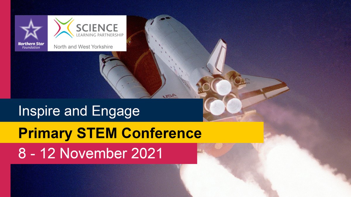 #Primary #Teachers Amazing offer only £100 per school (as many teachers on as many sessions as you like)!!!
Book Now bit.ly/primary-confer…
<a href="/STEMLearningUK/">STEM Learning</a> <a href="/NStarFoundation/">Northern Star Foundation</a> <a href="/SlpCumbria/">SLP Cumbria</a> <a href="/SLPHallamTSA/">SLP Hallam TSA</a> <a href="/SLPLancashire/">SLP Lancashire</a>