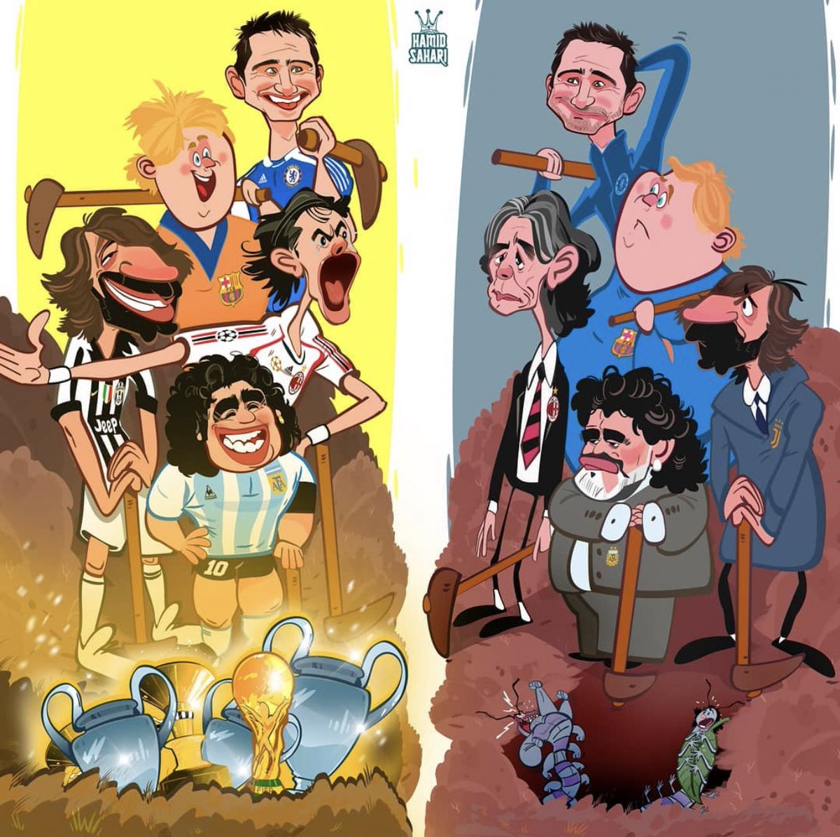 hamidsahari_'s tweet photo. Legend as a player but unsuccessful as a head coach! 😕😕 
Do you know other people like him? 🤔

#lampard #Koeman #Maradona #Pirlo #Inzaghi https://t.co/k8d9JTV3xg