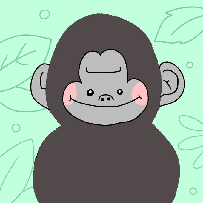 世界ゴリラの日のtwitterイラスト検索結果