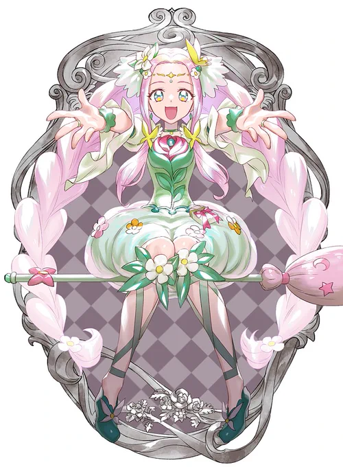 まほプリそろった(フェリーチェはちょっと直した) 