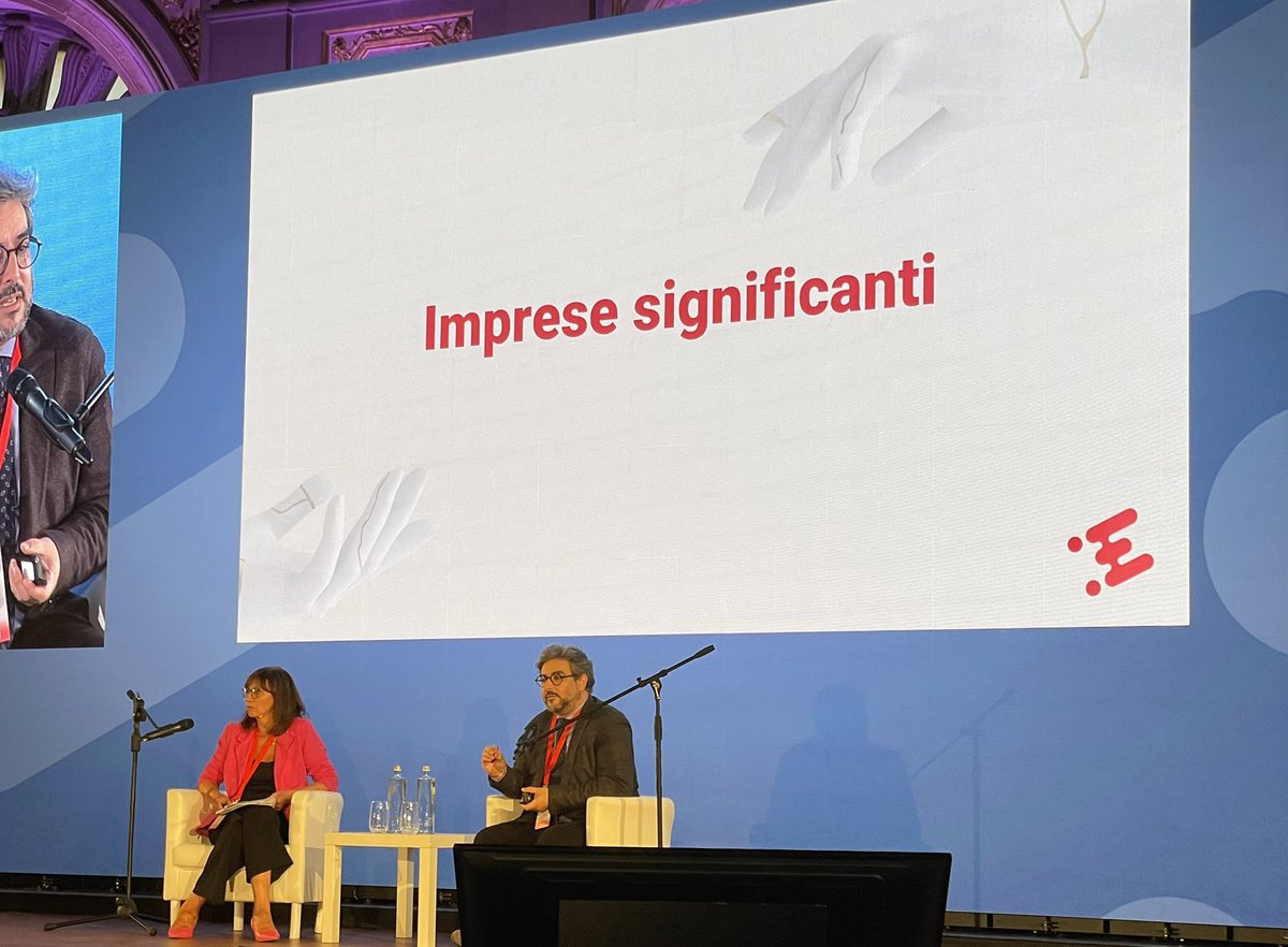 Abbiamo bisogno di imprese che siano luoghi creatori di senso. <a href="/VPelligra/">Vittorio Pelligra</a> ed <a href="/EliSoglio/">Elisabetta Soglio</a> a <a href="/fnecfestival/">Festival Nazionale dell’Economia Civile</a> per le aziende ambasciatrici dell’economia civili 2021 #FNEC21