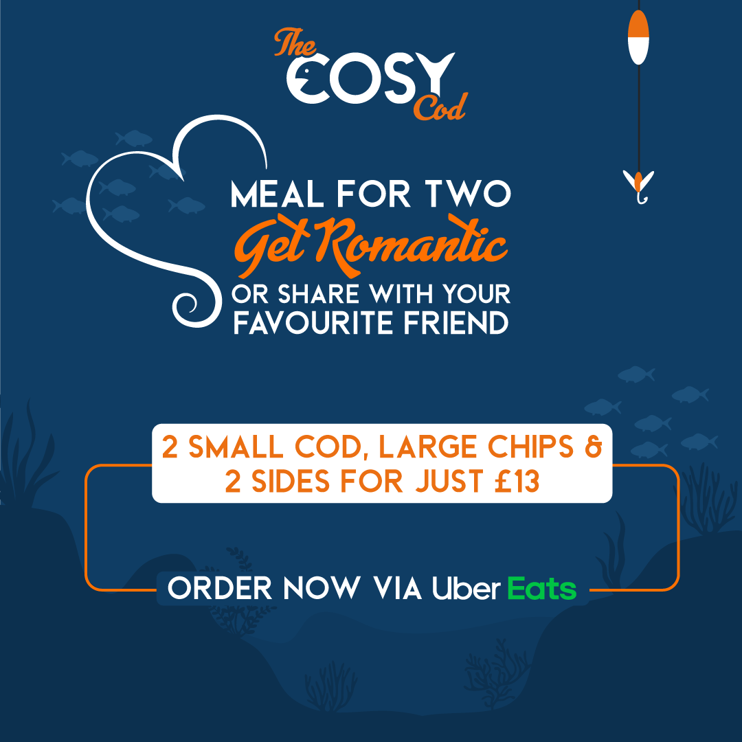 A fresh Cod is always the way to someone’s heart, bring your date, and grab our delicious fish and chips ♥️
Open from 11.30!

​​#buylocal #fishandchips #thehappynow #livethelittlethings #petitejoys #simplepleasures #thesimplicity