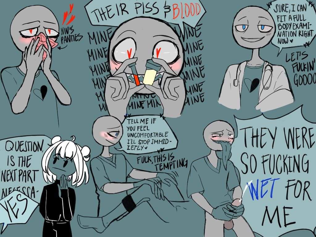 PenPenniePen's tweet photo. Doctor Peter. Went here for a doctor’s note, but got a full body examination and more🤨? 
#YourBoyfriendPeter #YourBoyfriendGamefanart #YourBoyfriendnsfw https://t.co/nwGYiDJq9y