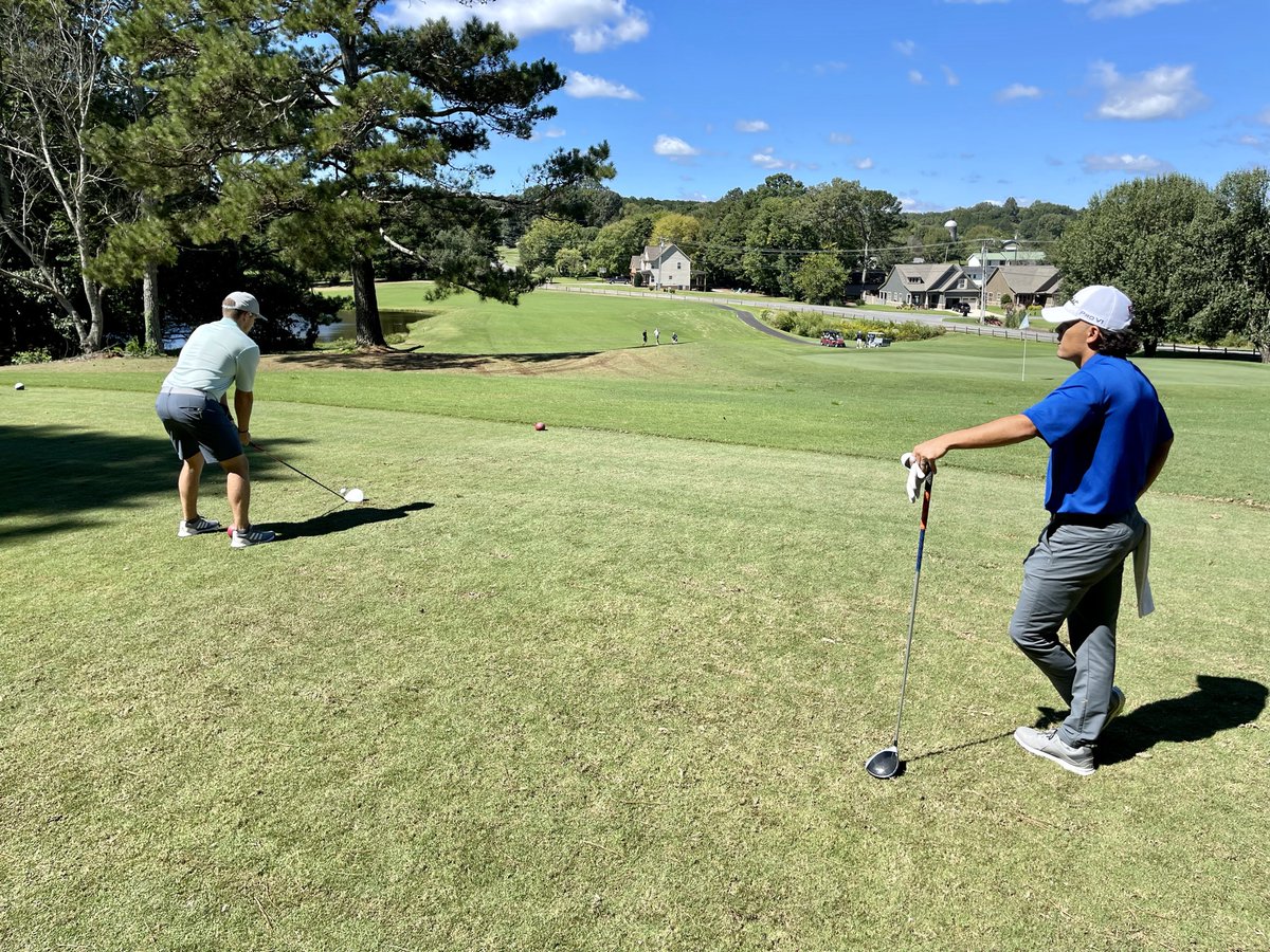 TrancoLogistics's tweet photo. Yesterday, some of our team got to enjoy the fall weather while supporting the Northwest Georgia Transportation Club at Nob North Golf Course! 

The main focus of the NWGTC is to award college scholarships to local students.
#Scholarship #Transportation #Logistics https://t.co/gRKNoBISEK