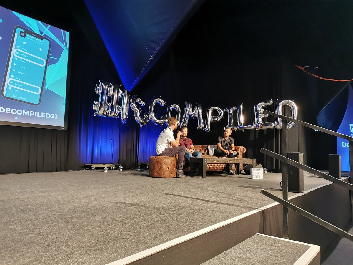 decompiled_conf's tweet photo. So many great speakers are with us today 😍 Among them @AWS, @SAP, @FlixBus, @LogMeIn, @Google, @StaffbaseHQ, @NTT_DATA_DE, @idealo_de.. 🚀 🚀 https://t.co/ak6hdl90fW