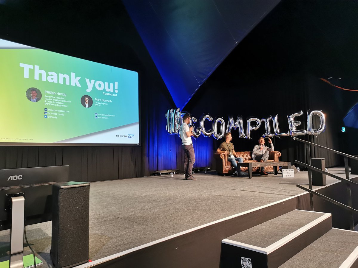 decompiled_conf's tweet photo. So many great speakers are with us today 😍 Among them @AWS, @SAP, @FlixBus, @LogMeIn, @Google, @StaffbaseHQ, @NTT_DATA_DE, @idealo_de.. 🚀 🚀 https://t.co/ak6hdl90fW