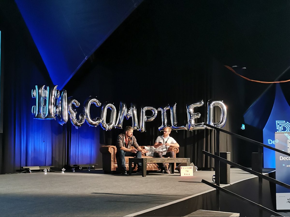 decompiled_conf's tweet photo. So many great speakers are with us today 😍 Among them @AWS, @SAP, @FlixBus, @LogMeIn, @Google, @StaffbaseHQ, @NTT_DATA_DE, @idealo_de.. 🚀 🚀 https://t.co/ak6hdl90fW