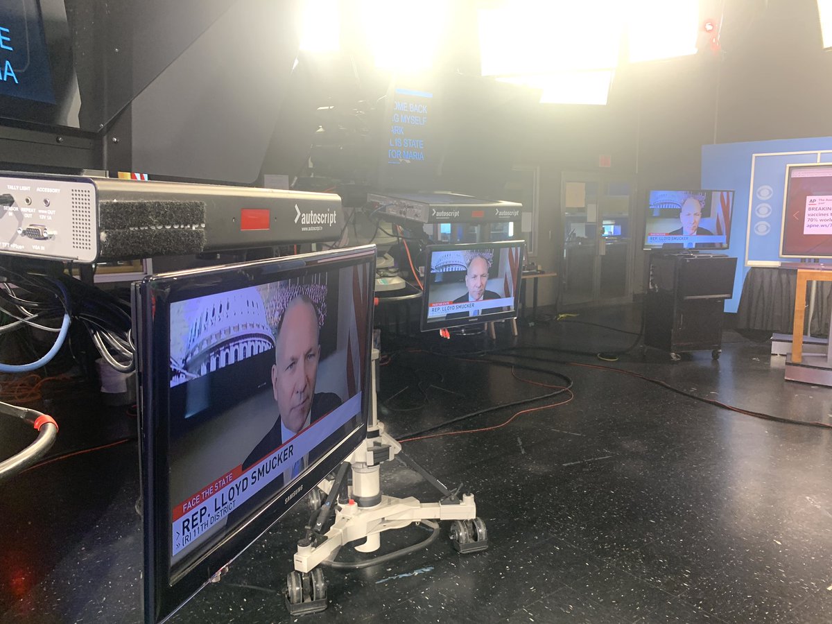 Face The State (@facethestatepa) on Twitter photo A GREAT SHOW THIS SUNDAY! 📅
🔹 <a href="/RepSmucker/">Rep. Lloyd Smucker</a> on debt, spending and elections
🔹 <a href="/SenatorCollett/">Senator Maria Collett</a> on elections, spending and week one
⬆️ <a href="/marksingel/">Mark Singel</a> joined both those guests with @RyanEldredgeTV
🔹Monica Gould on businesses and diversity
<a href="/CBS21NEWS/">CBS 21 News</a> AT 8:30 AM ⏰ A GREAT SHOW THIS SUNDAY! 📅
🔹 <a href="/RepSmucker/">Rep. Lloyd Smucker</a> on debt, spending and elections
🔹 <a href="/SenatorCollett/">Senator Maria Collett</a> on elections, spending and week one
⬆️ <a href="/marksingel/">Mark Singel</a> joined both those guests with @RyanEldredgeTV
🔹Monica Gould on businesses and diversity
<a href="/CBS21NEWS/">CBS 21 News</a> AT 8:30 AM ⏰
