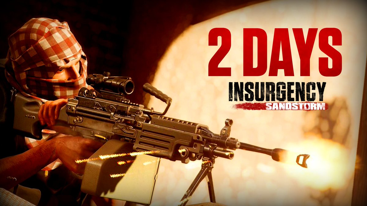 InsurgencyGame's tweet photo. Just two days until Insurgency: Sandstorm lands on Xbox One and PlayStation 4! What will you play first? https://t.co/X0QQ1G1PjE