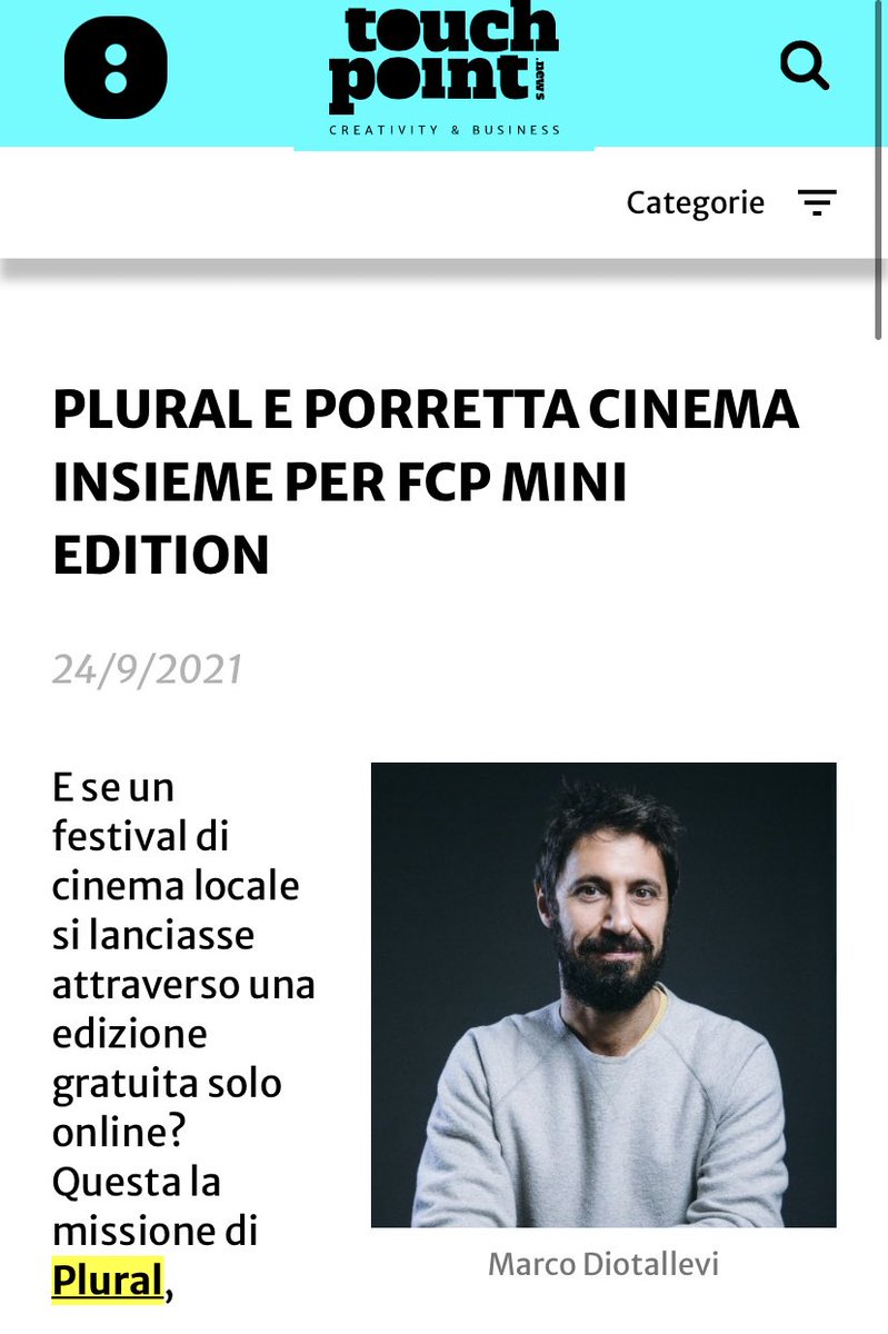 marcodiotallevi's tweet photo. Daje! #astorybyplural #porrettacinema @mymovies @PorrettaCinema @Pluralagency @cketo https://t.co/D5UjJFIihU https://t.co/0ALczXfSfQ