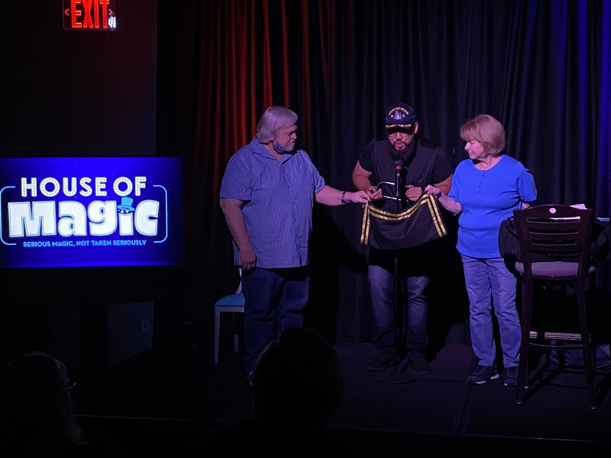 Great opening night at House Of Magic Las Vegas with <a href="/JUSTINRIVERA/">JUSTIN RIVERA</a> Join us 6pm Thursday-Sunday for Serious Magic, Not Taken Seriously!  <a href="/Downtown_Grand/">Downtown Grand</a>