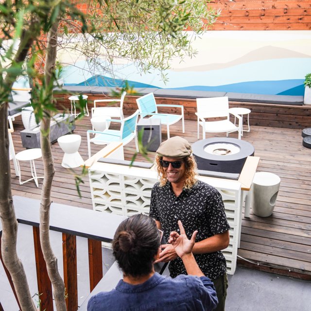 What is a WINE LOUNGE?

✅ A place to meet your friends

✅ There’s wine. Duh. 

✅ But there’s also beer, hard booch and non-alcoholic drinks. 

✅ We offer elevated, organic small bites. 

✅ A great place to have a drink while waiting for your table