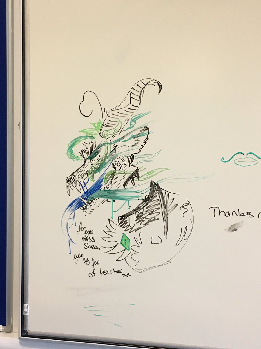 BAartdepartment's tweet photo. ✨It broke my heart to wipe this off the board!✨ #bedfordacadmey #RussianGP #art #illustration https://t.co/4TZ448jigy