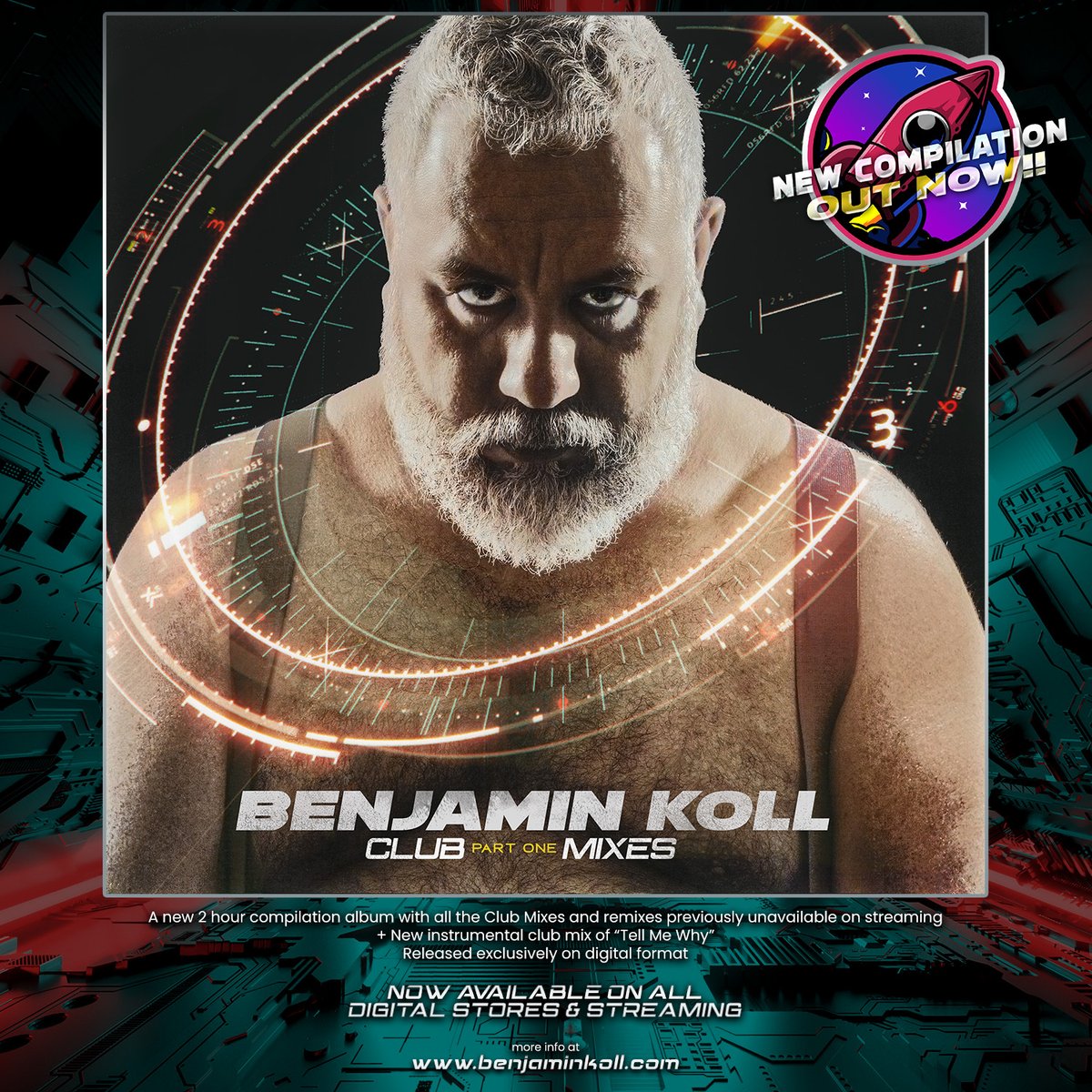 BenjaminKoll's tweet photo. OUT NOW! Club Mixes Part One➡️a 2 hour album with all the club mixes and remixes previously unavailable on streaming. Only on digital format, get it here➡️https://t.co/hVtoKCMamD
More info: https://t.co/0F6rXkx0yh

#NewRelease #NewMusicFriday #LGBTQIAoftwitter #NewMusicRelease https://t.co/Rkwv80TVeM