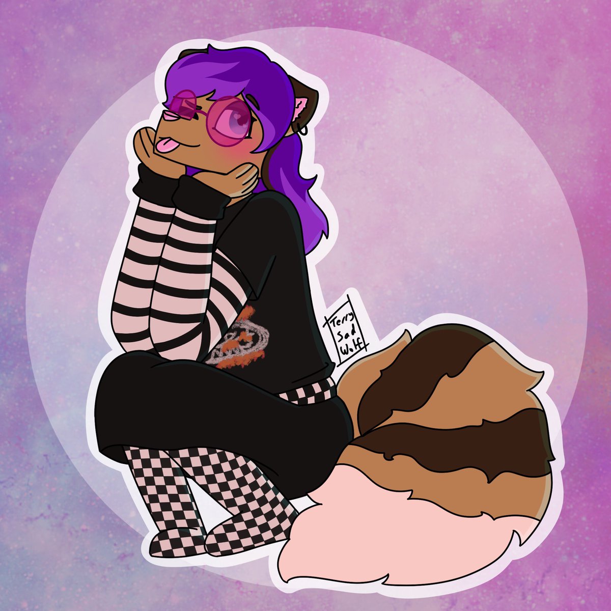TerrySadWolf's tweet photo. A thing i made for my gf <3

—————
#furry #furryart #furryfandom https://t.co/lDQroqUrV5