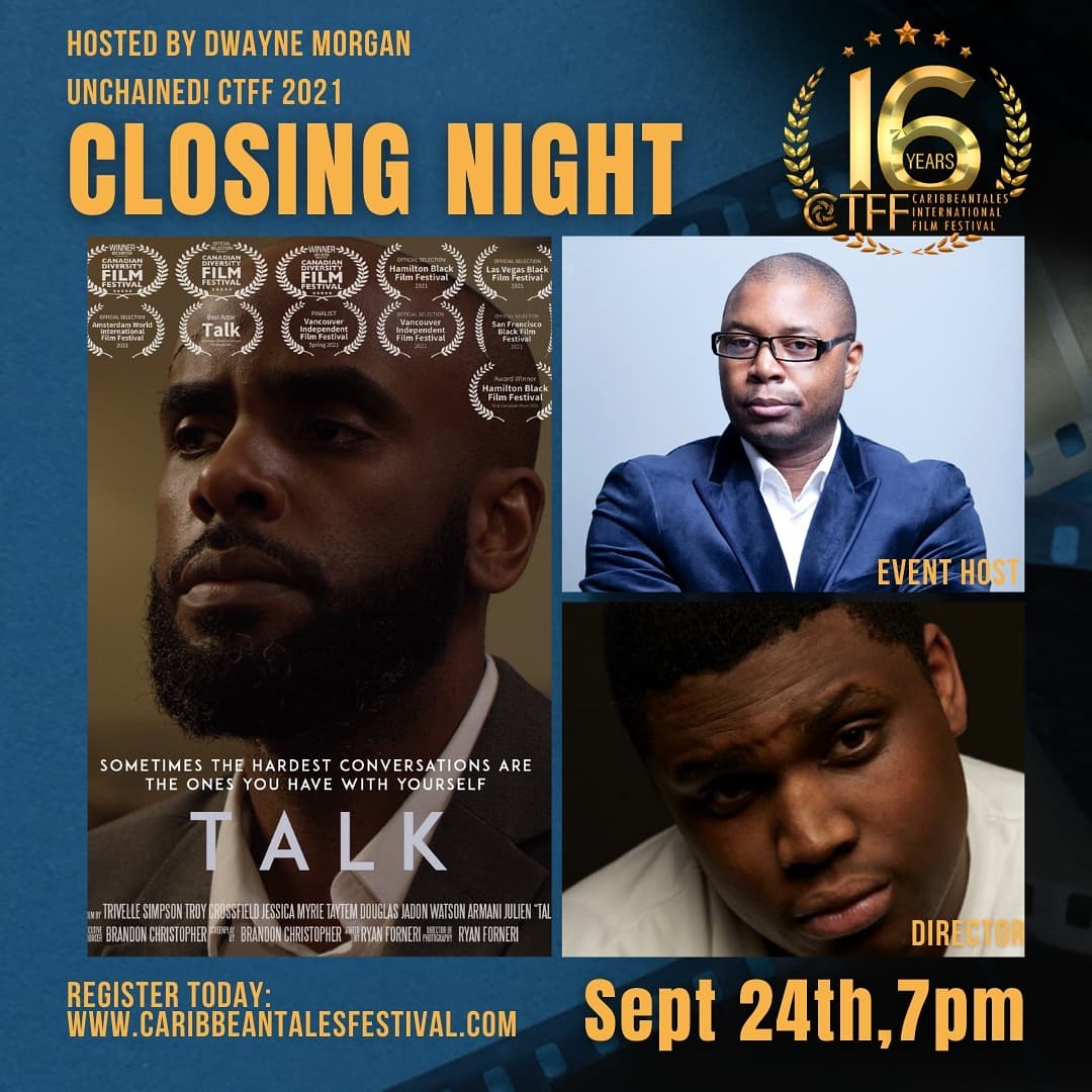 saffcanada_usa's tweet photo. Come join our partners @CaribbeanTales_ as they close out their Sweet Sixteenth festival season today, Friday, September 24th! They've saved the best for last so you don't want to miss it.
Register now: https://t.co/PjdfgJMsSc
#CTFF #Caribbeantales #CTFF2021 #filmfestival https://t.co/YbIEzcixnt