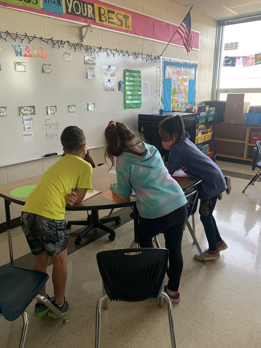 ms_mihelich's tweet photo. Practicing 2 digit addition with regrouping with an around the room activity! ➕😀 @GlenOaksNPD117 https://t.co/t46nFeCVZy