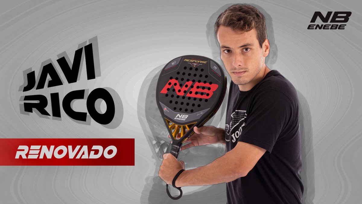 Enebe Padel (@enebepadel) on Twitter photo ¡<a href="/javiricodasi98/">Javier Rico Dasi</a> seguirá en el #EnebeTeam durante las tres próximas temporadas 🔥🔥!
Más info 👉enebepadel.com/javi-rico-renu… ¡<a href="/javiricodasi98/">Javier Rico Dasi</a> seguirá en el #EnebeTeam durante las tres próximas temporadas 🔥🔥!
Más info 👉enebepadel.com/javi-rico-renu…