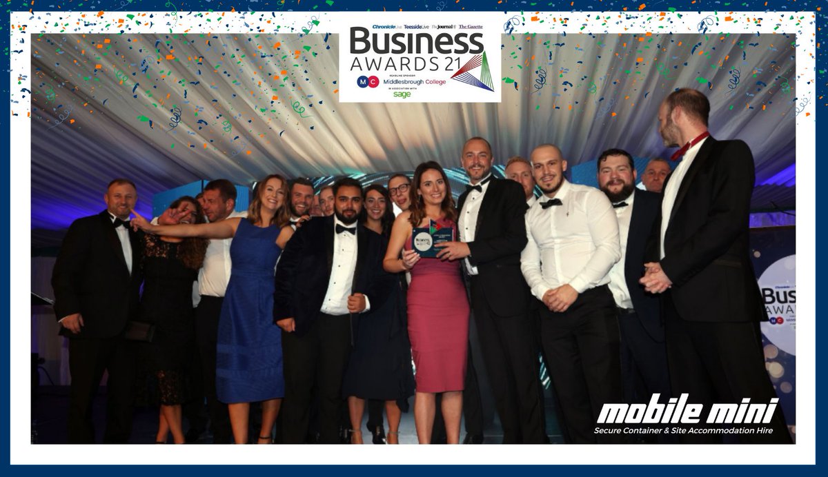 Algeco_Official's tweet photo. We are proud to share that Mobile Mini UK has been named the winner of the COVID-19 Response Award at #NEBizAwards21 ! Throughout the challenging times of the COVID-19 pandemic... to read more, please visit: https://t.co/MdPzRLmSVT
#MobileMiniUK #WSMMReadyToWork https://t.co/FrwmuFNiId
