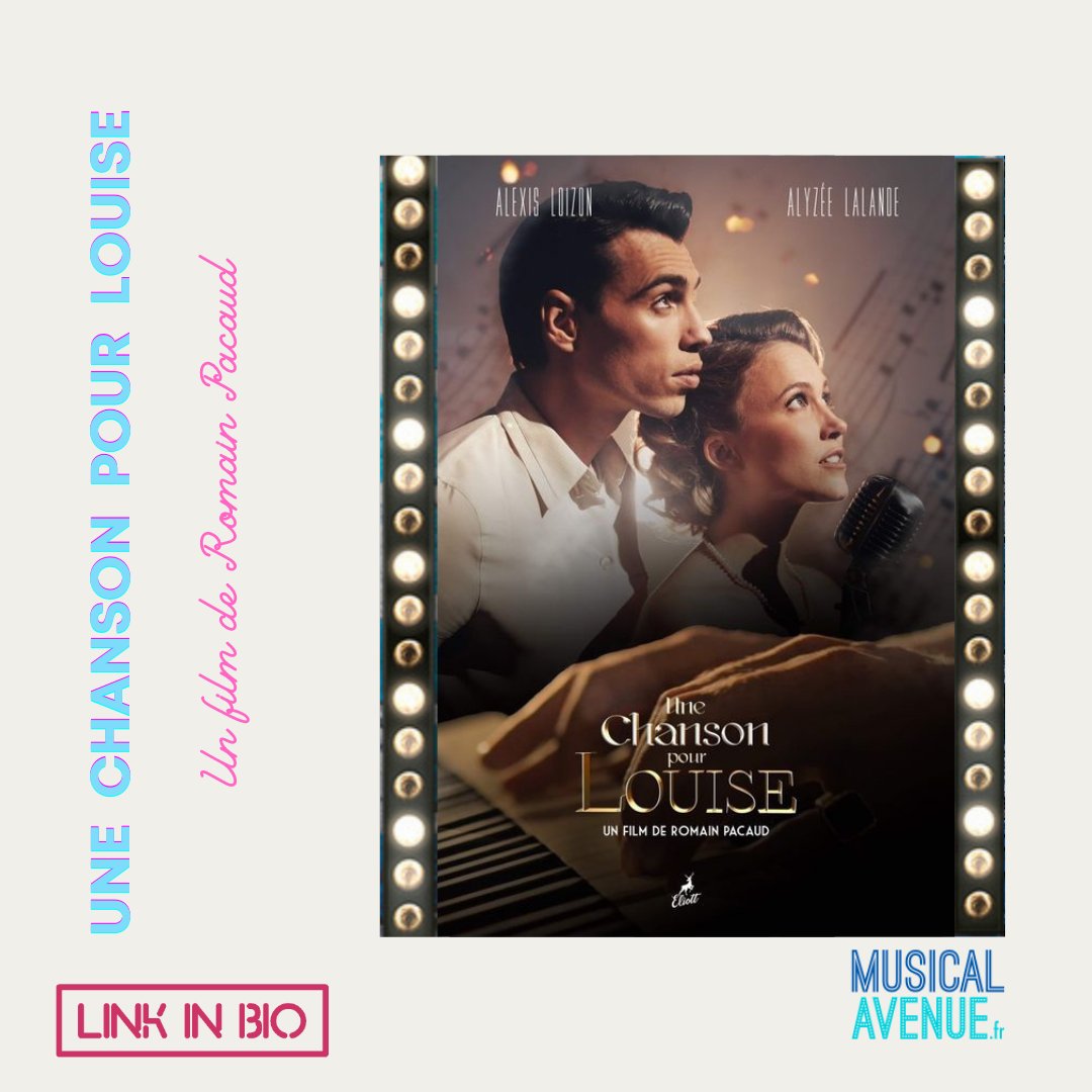 MusicalAvenue's tweet photo. ❇️ Découvrez "Une Chanson pour Louise" un film musical de Romain Pacaud avec #alyzeelalande , @AlexisLoizon et #JeromeAnthony !
🎥 Découvrez ici le premier teaser : https://t.co/Wt1JjPhI2Q
+ d'infos sur notre page Facebook ! https://t.co/CycZWyOqQO