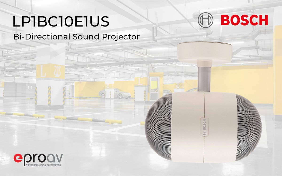 eproav's tweet photo. The LP1‑BC10E‑1 is a powerful 10 Watt bidirectional sound projector intended for high quality speech and music reproduction in indoor and outdoor applications. 

Check it now!
https://t.co/OhUZSXeyiq https://t.co/9tvZrYaI52