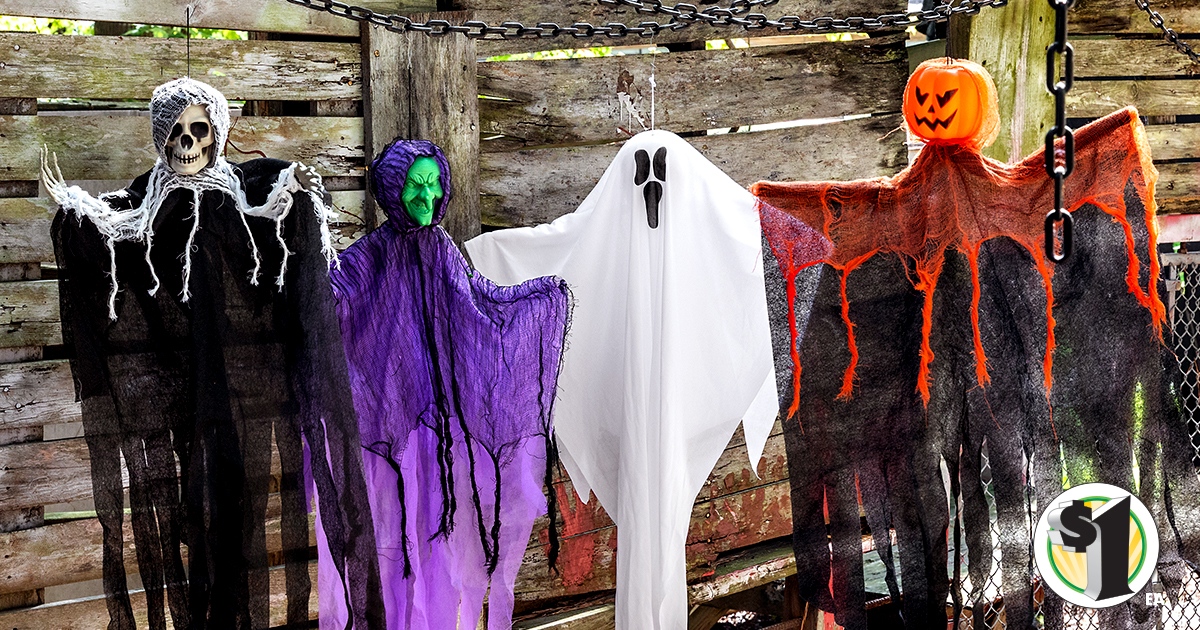 Dollar Tree on X: "Make your house the talk of the town this Halloween with  spooky-season decorations from Dollar Tree. Our 36” hanging ghouls and  goblins are the perfect addition to your