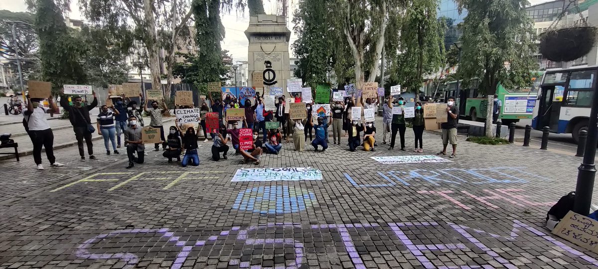 We came together on the streets to demand climate justice &amp; while we stand united, we need to remember that all of us are impacted by the climate crisis differently &amp; the impacts we face depend on several socio-economic factors. It is time to #UprootTheSystem for climate justice!