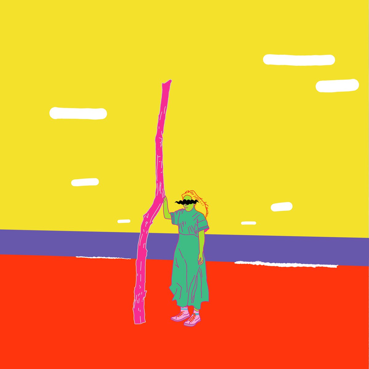 EMIWO_Since1995's tweet photo. #流木は武器
#EmiwoWorld #えみをのくろこ
#design #art #illust #illustration
#drawing #cute #kawaii #artwork
#japan https://t.co/kqGO6zonTo