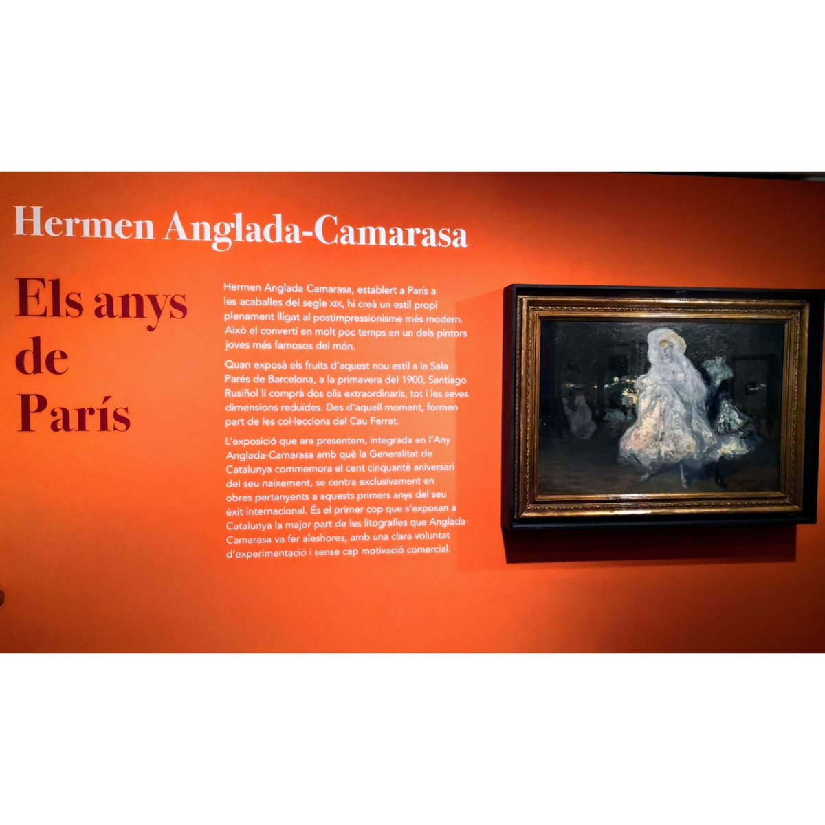 artxtu's tweet photo. Any Anglada-Camarasa, per commemorar el 150 anys del seu naixement i els Museus de Sitges presenten l’expo amb obres del seu període parisenc.
Teniu fins el 10 d’octubre!!
@museusdesitges #hermenangladacamarasa #museumaricelsitges #artxtuvivintlart #artxtu https://t.co/3HFAruRSCH