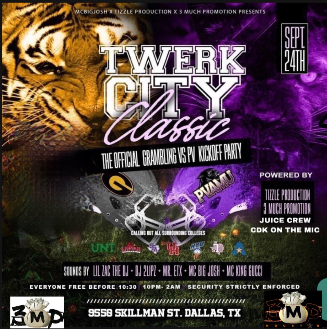 csmoove41's tweet photo. Sold out dates for Friday and Saturday 🎬🎬🎬 if y’all not at #TwerkCityClassic and #FreaknikDallas idk what you doing https://t.co/5zgj4fbw1T