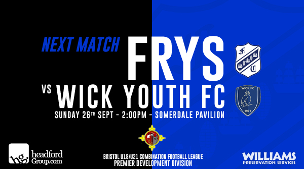 We kick off Season 21/22 against Wick Youth FC at Somerdale Pavilion this Sunday 2pm. 
<a href="/Wickfc18s/">WickFC 18s</a> <a href="/Bristolu21/">Bristol Football Combination League Development</a> <a href="/HeadfordSG/">Headford Group</a> <a href="/bsoccerworld/">Bristol Soccerworld</a> <a href="/swsportsnews/">South West Sports News</a> #BFCLdev #UTF