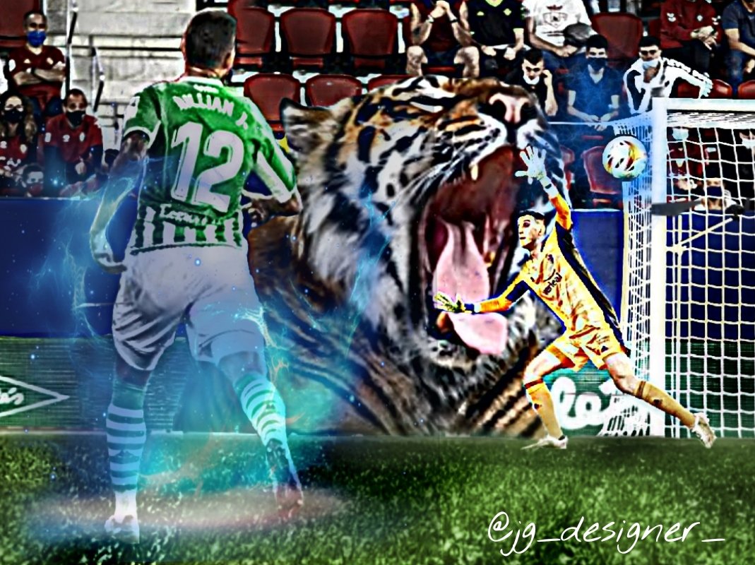 El tigre de Alagoas viene mordiendo fuerte
#Betis