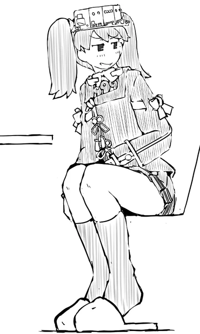 艦これラクガキ、龍驤さん^^
なんかついつい描いてしまうのですよねぇ^^ 