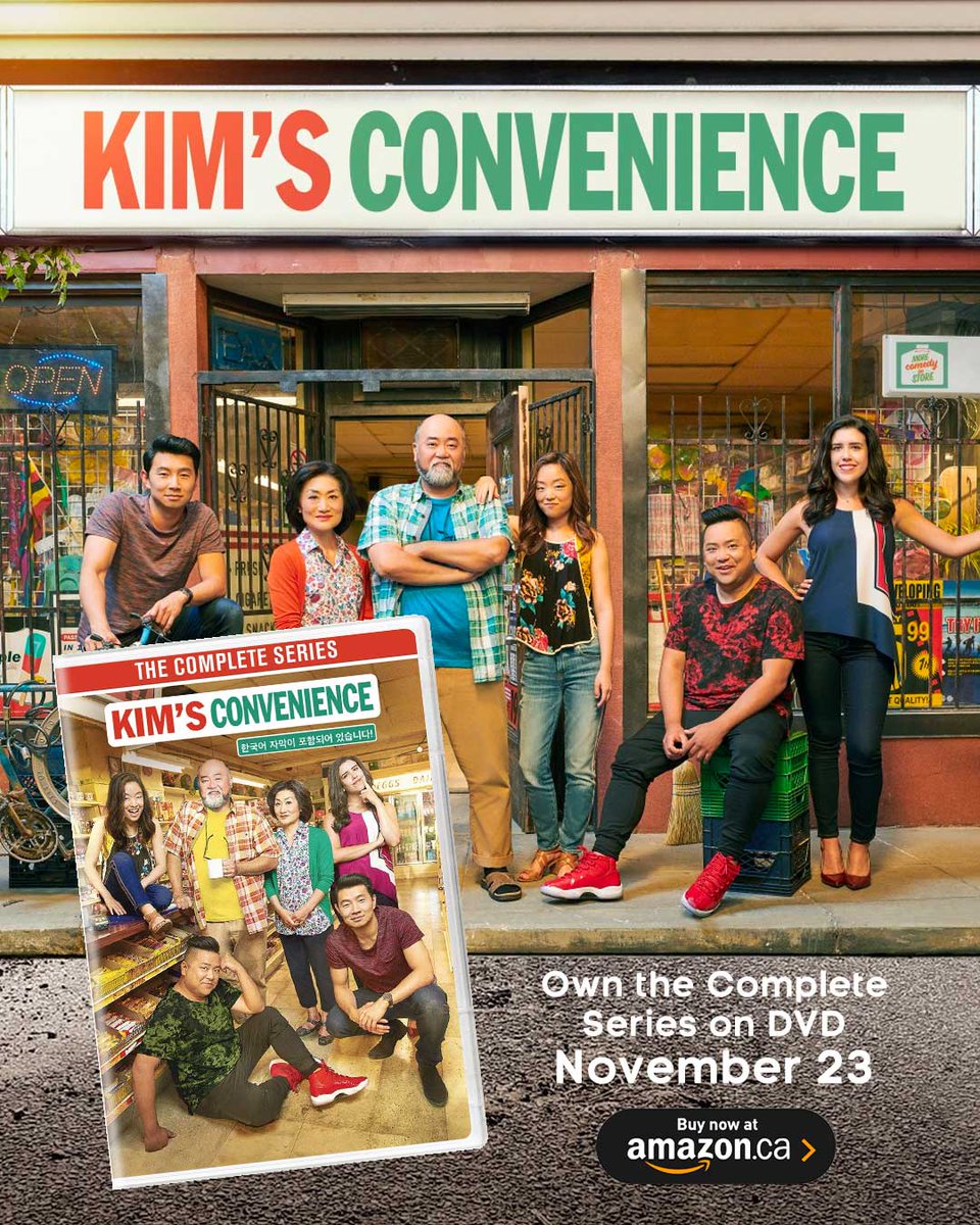 eOnefilms's tweet image. The Kims are back — well on DVD that is. @KimsConvenience the Complete Series is available to buy NOVEMBER 23. 🏪⁣
⁣
ok see you 👌