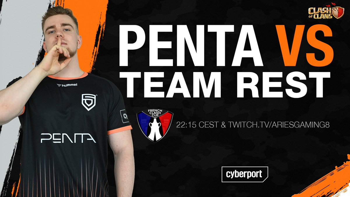PENTA_Sports's tweet photo. The third week of the @FrenchCup is about to begin and our #ClashOfClans team is ready for yet another challenger! Tonight they're set to bump heads with #TeamRest.
๐ 22:15 CEST
๐บ https://t.co/1XDlXvm1Pv
VAMOS!
#ThisIsPENTA https://t.co/90CKRtsRIW
