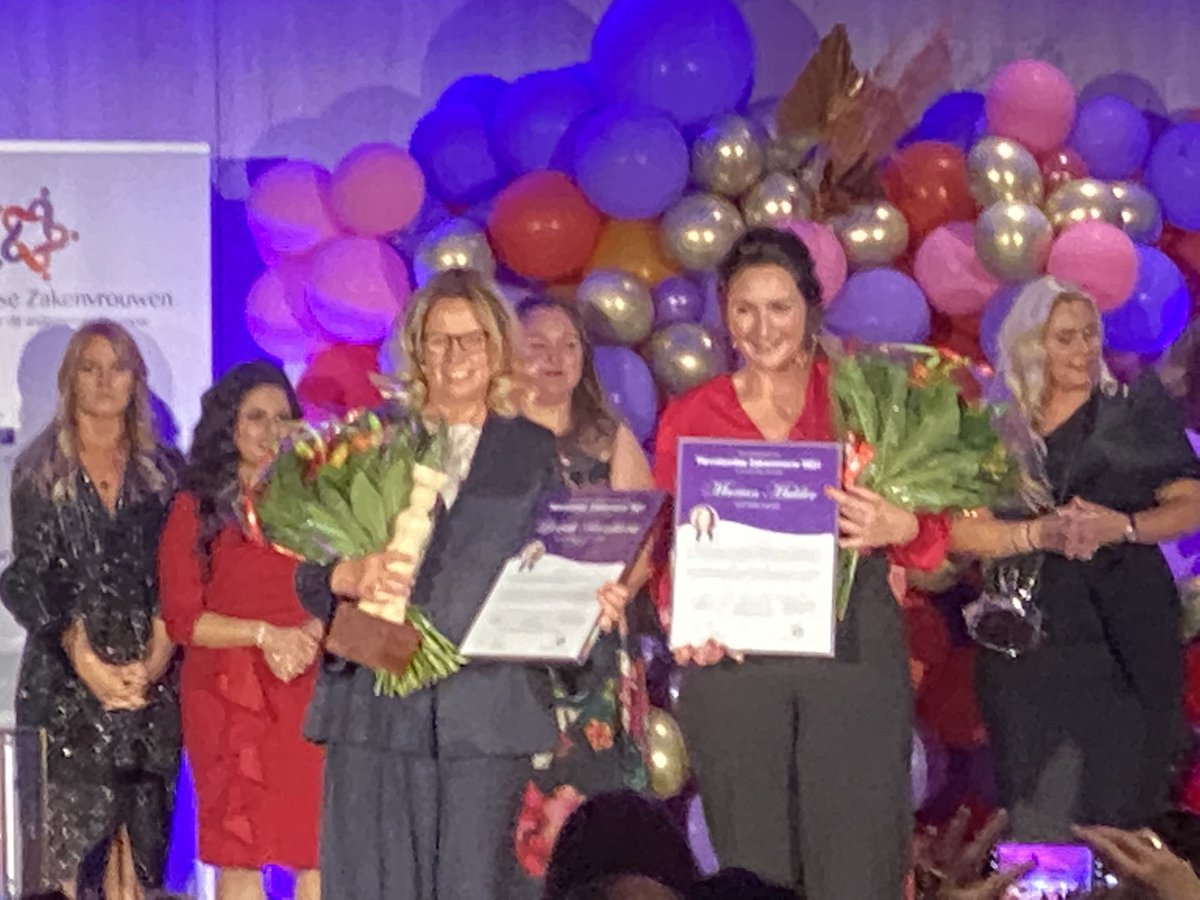 En in de categorie ZP/eenmanszaak is de winnares Dorien Broerse van The Next Chapter! #flevolandsezakenvrouw