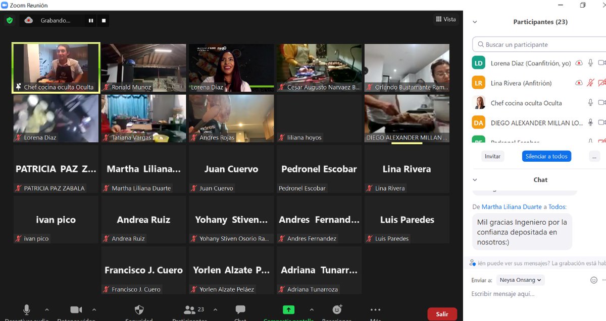 opengroupsa's tweet image. Ayer compartimos una espectacular clase de parrilla con nuestros clientes ¡Gracias por confiar en nosotros durante tantos años y por elegirnos como su aliado estratégico en tecnología! Ustedes son nuestra razón de ser.