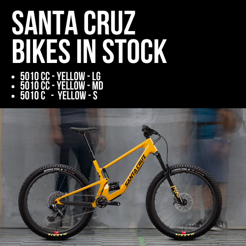 EdenBicycles's tweet photo. 5010 Alert! @santacruzbicycles in stock!  Stay tuned to see more of what we have in stock, or swing by the shop.  3318 Village Drive, or visit us at https://t.co/1bZkcBDQb0 
#edenbicycles #upgradeyourbiketoday #santacruzbicycles #newbikeday https://t.co/TCTGE3PF8p