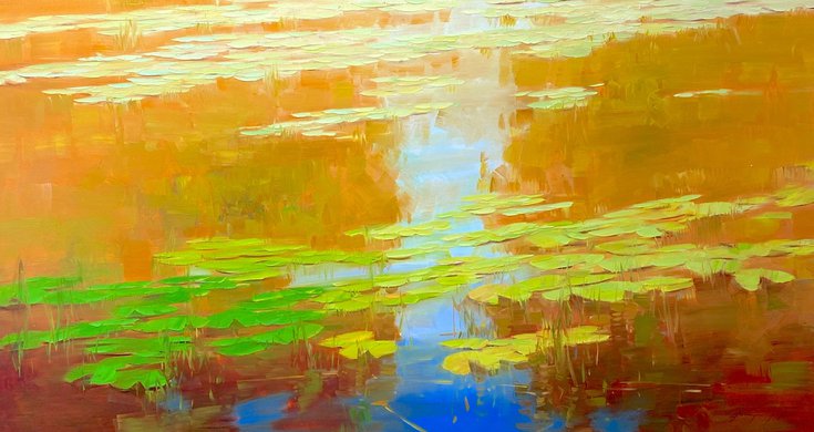 artfinderlatest's tweet photo. Waterlilies, Origin… by Vahe Yeremyan #oil #painting #art https://t.co/XeoNZKf7ob @artfinder https://t.co/IBSgVKM6Hy