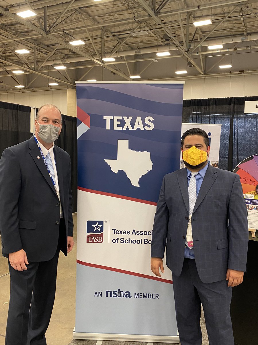 CartyValarie's tweet photo. What an honor to have @DanTroxellTASB visit our booth today with the members of the amazing @tasbnews team and board.  You floor is AMAZING!   @manditocan @CanutilloISD @NSBAPublicEd https://t.co/Z3DvmGr94O
