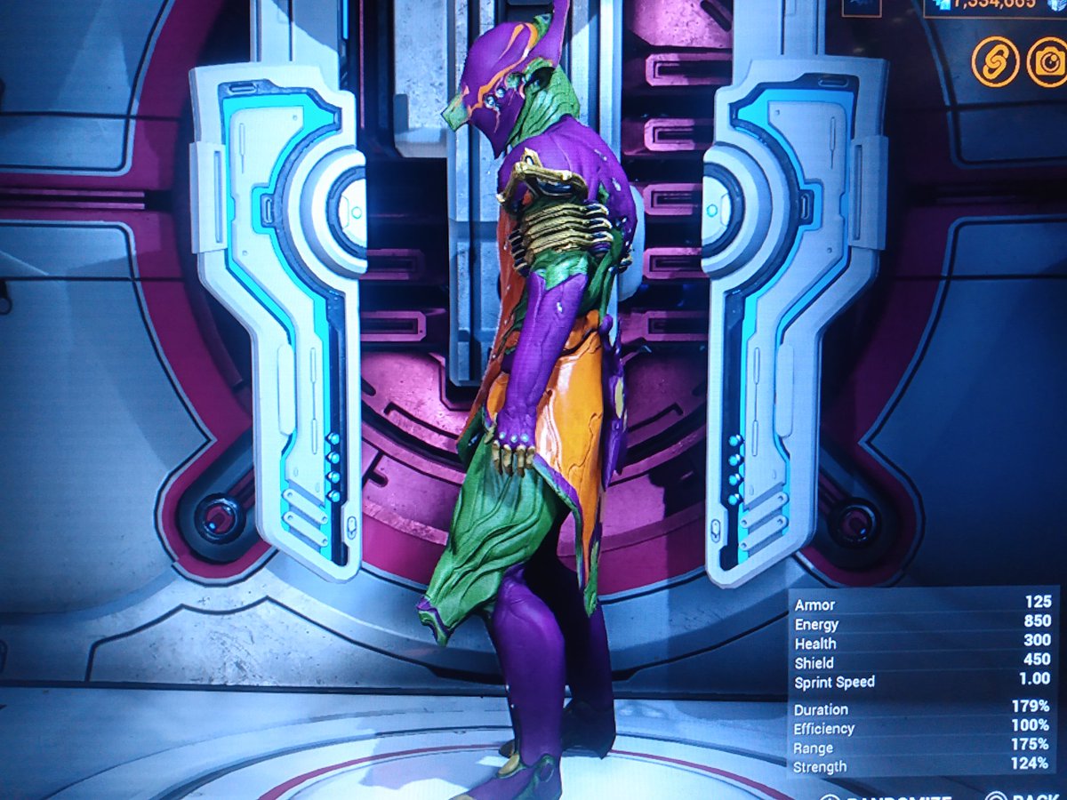 unlvsall's tweet photo. @CoreyOnline Hello Fellow Tenno's,
Here's my #Voltacular statue Contest of BASE VOLT.
Since this must be submitted before October 6 at 2PM EST.
I decided to go with the HALLOWEEN'S EVE color palette 🎃 🦇 https://t.co/b8gKYYNcQe