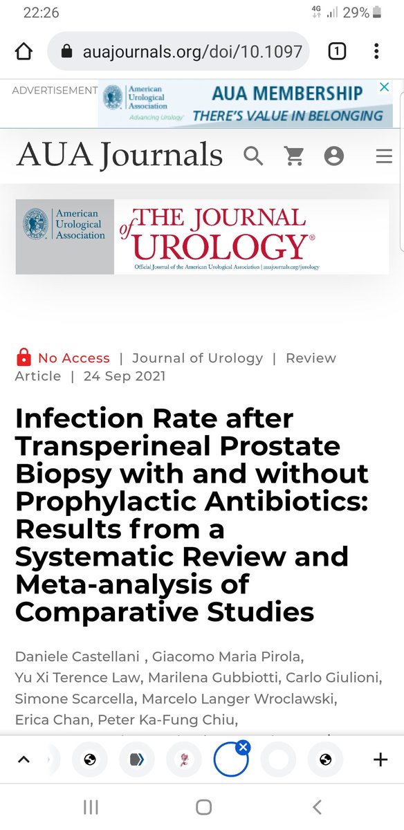 Daniele Castellani (@d_castellani) on Twitter photo The time has come to say goodbye to #transrectal_biopsy. The time has come to perform #transperineal_biopsy with NO antibiotic prophylaxis. Don't you believe it? Take a look at our review. Thanks to this amazing group 😎 #UroSome #Trexit <a href="/JUrology/">Journal of Urology</a> The time has come to say goodbye to #transrectal_biopsy. The time has come to perform #transperineal_biopsy with NO antibiotic prophylaxis. Don't you believe it? Take a look at our review. Thanks to this amazing group 😎 #UroSome #Trexit <a href="/JUrology/">Journal of Urology</a>