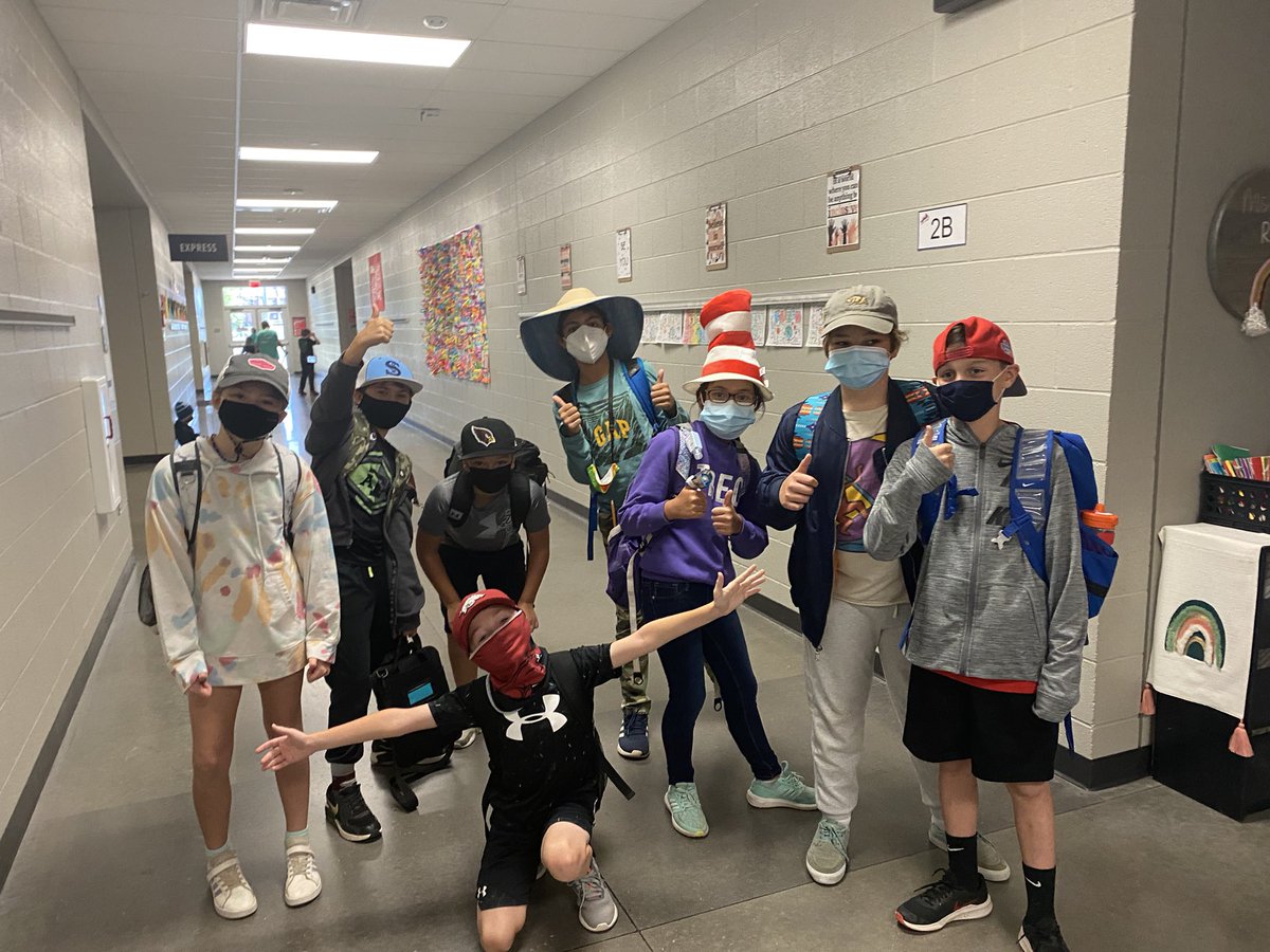 Hat day at CMS was a success! Learning + Fun = A GREAT Friday!