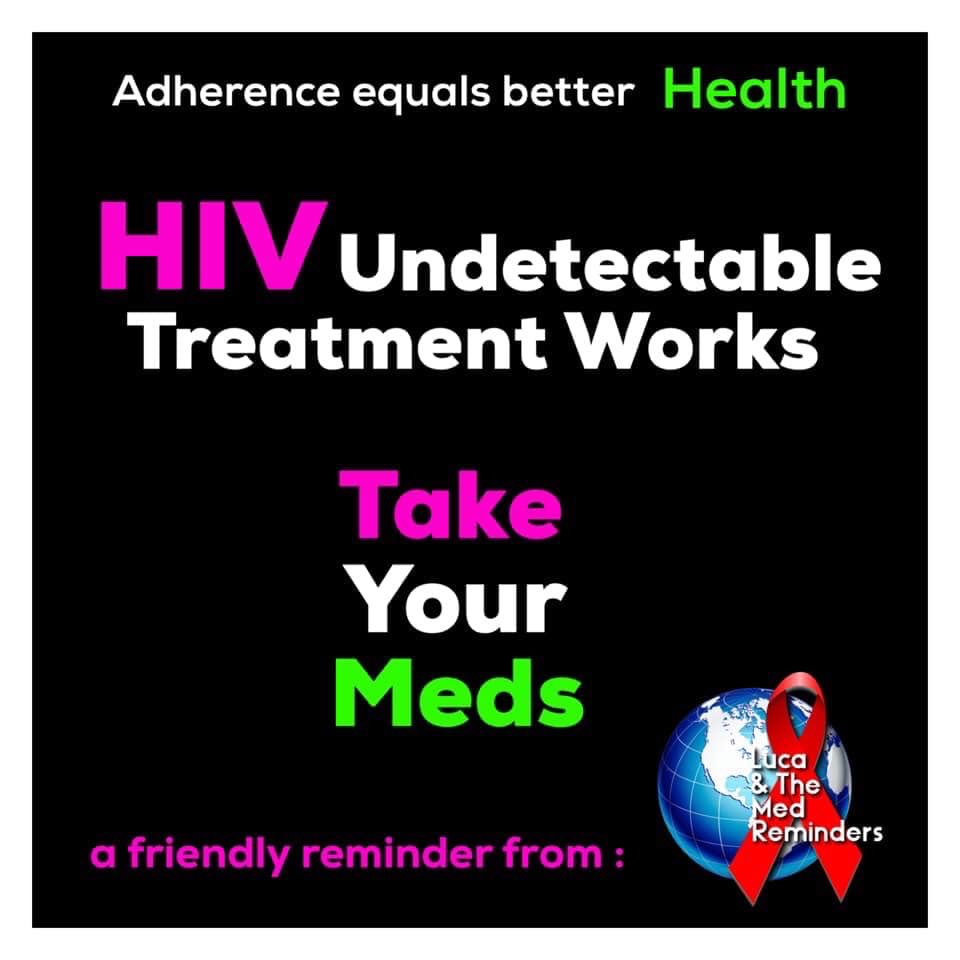 ZeeStrong60's tweet photo. @pozmagazine Adherence Equals Better Health #lucaandthemedreminders https://t.co/YkhxPE3ijZ