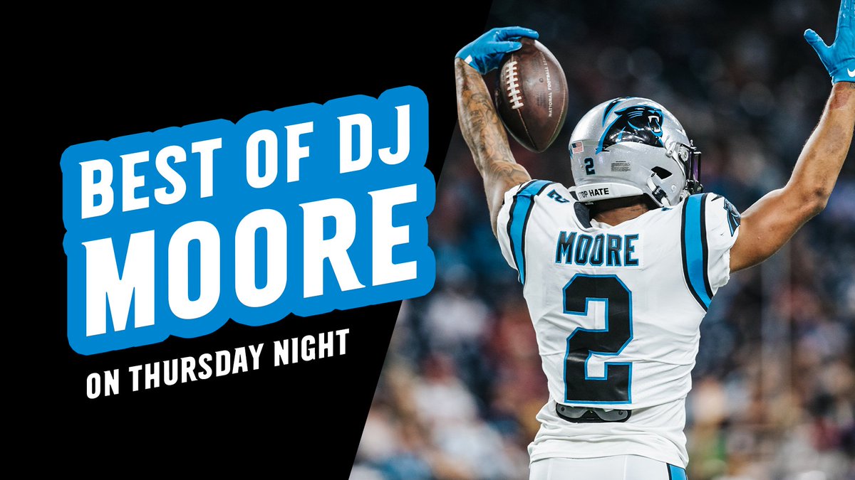 Carolina Panthers on Twitter "DJ Moore is a top 10 receiver in the
