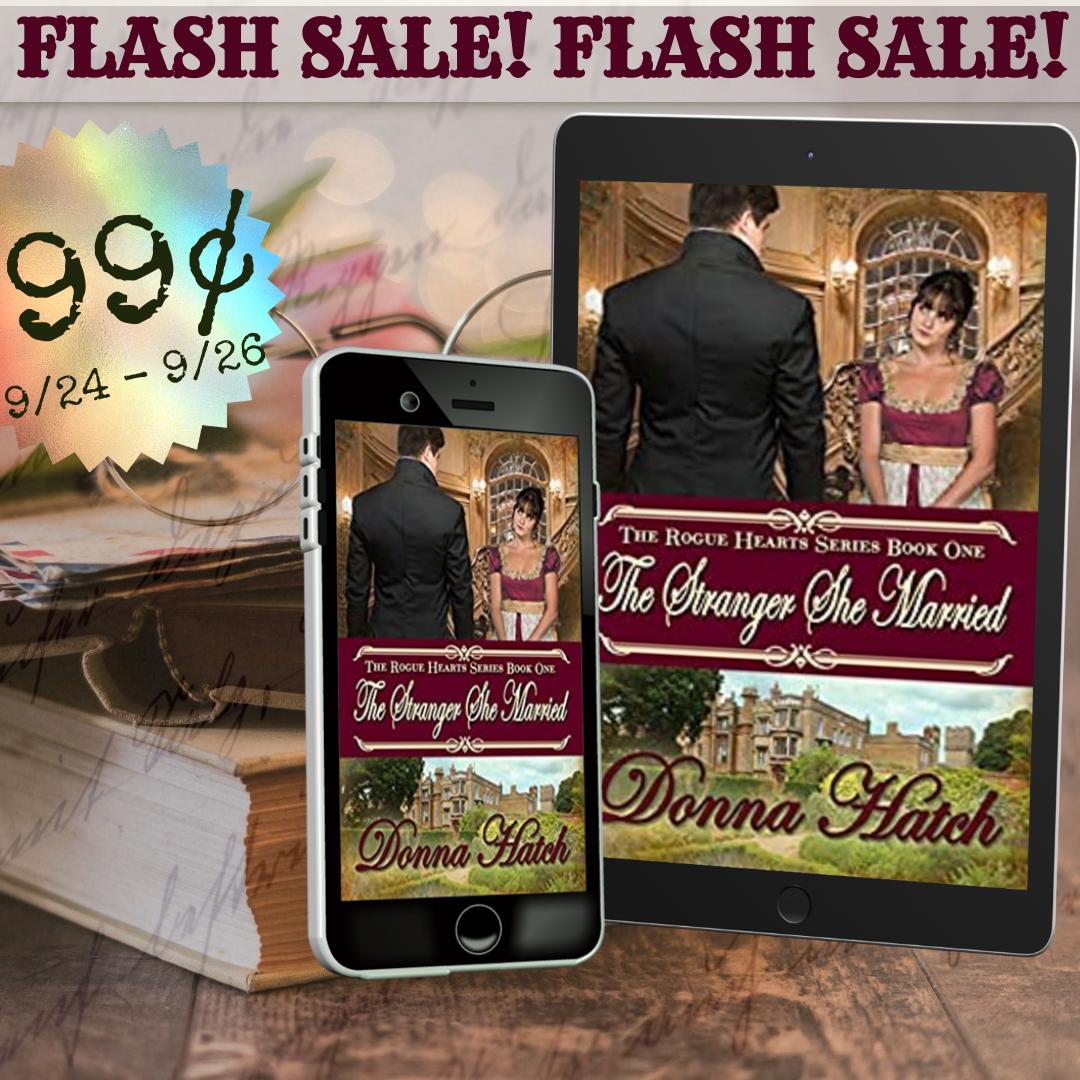 The Flash Sale for The Stranger She Married, book 1 of the Rogue Hearts Series, starts today. amazon.com/dp/B00EZ7ZB3A 
Plz retweet
#cleanfiction
#cleanromance
#cleanandwholesomeromance #cleanhistoricalromance #regency #ReadARegency #readaregency #ReadaRegency #HistoricalRomance