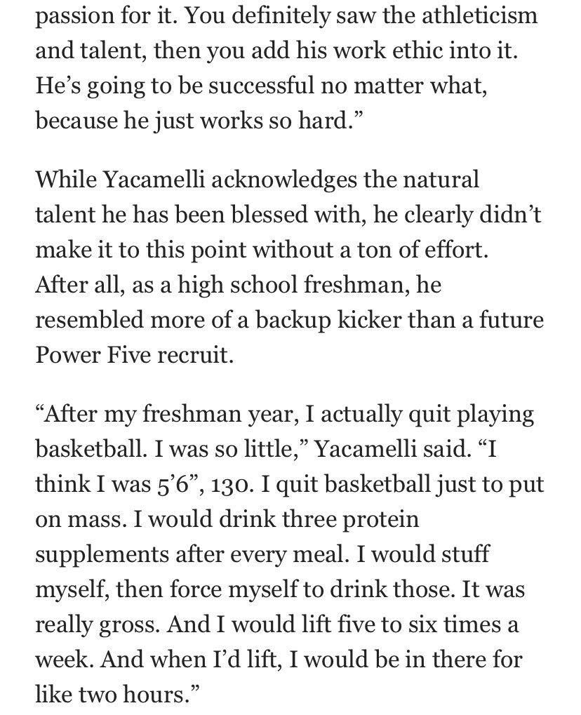 KingFish626's tweet photo. Not one of my guys but I love this story.  there’s a very important message in here 🐍s.  @DacienLoman_PVS @LucasWendt16 @CShimatzki @DannyBrown_88 https://t.co/HJQ1Qv0qlc