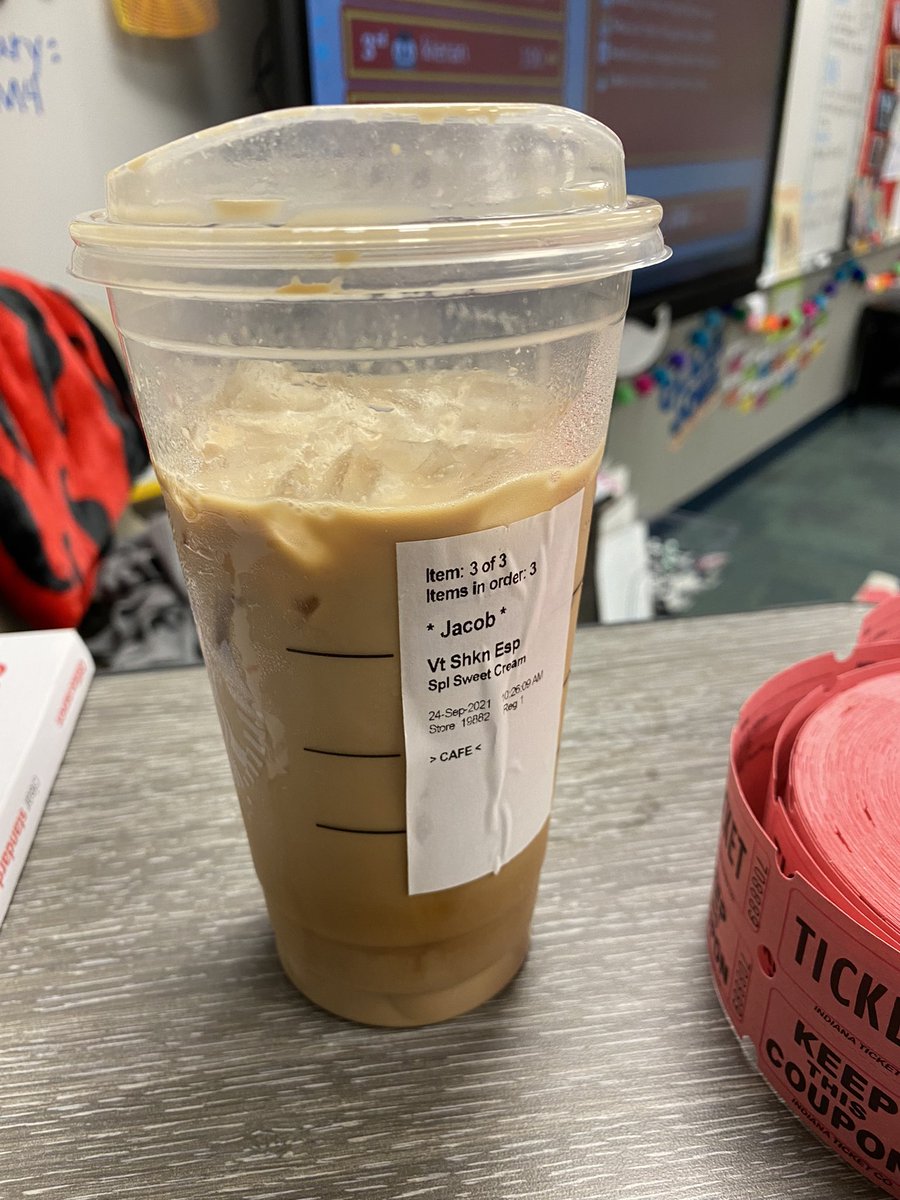 MrsKrizTES's tweet photo. Getting through this “long” 4 day week thanks to @MrJClarkTeach! https://t.co/BP5RDinaS6